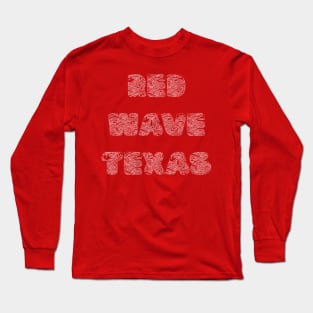 Red Wave Texas Long Sleeve T-Shirt